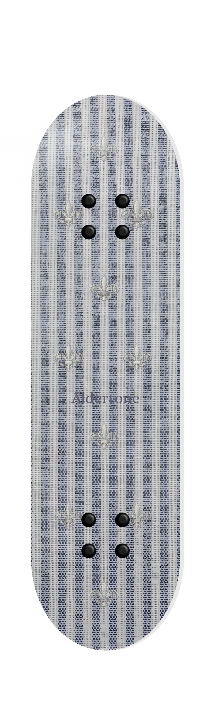 Aldertone 8” Oxford fit skateboard deck.