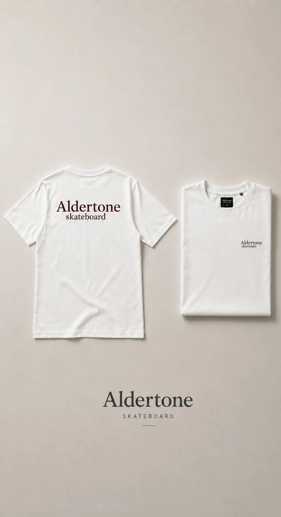 Aldertone Tee - skateboard.