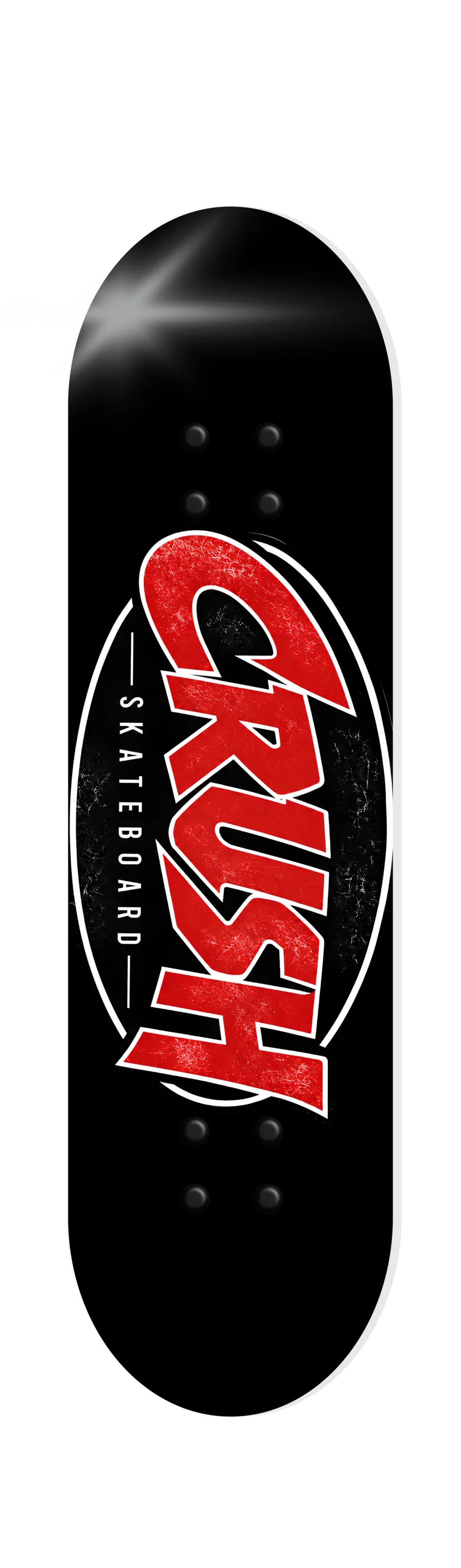 Crush Classic logo skateboard deck.