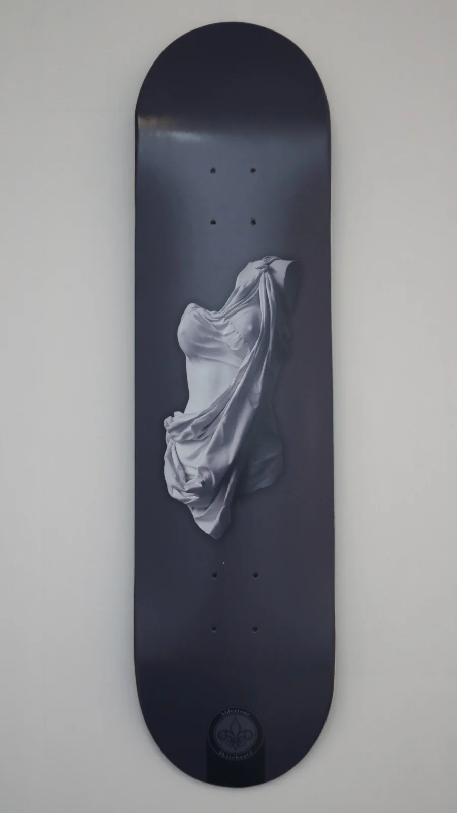 Aldertone Muse motion skateboard deck.